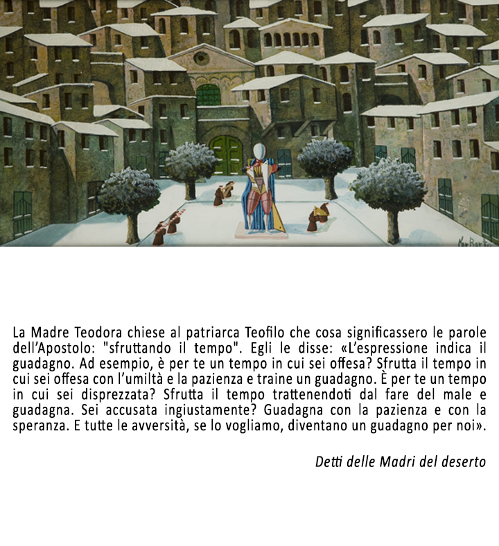 Santa Teodora di Alessandria (295-373) | Il buon uso del tempo